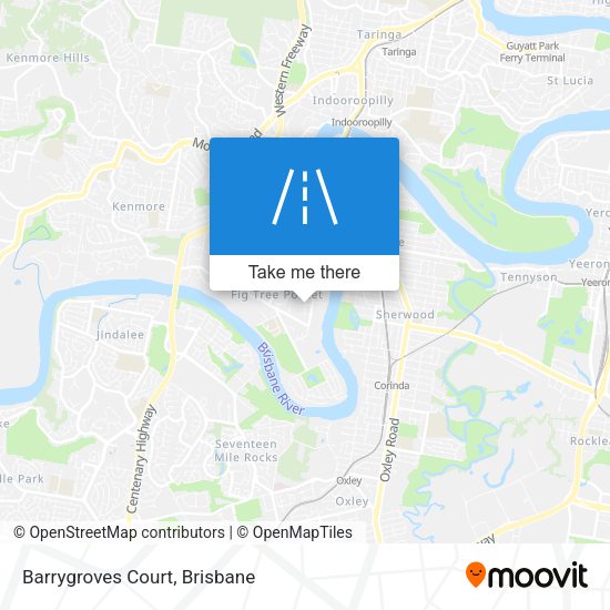 Barrygroves Court map