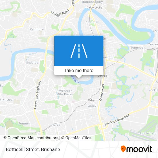 Botticelli Street map