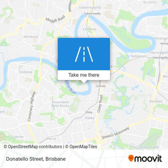 Donatello Street map
