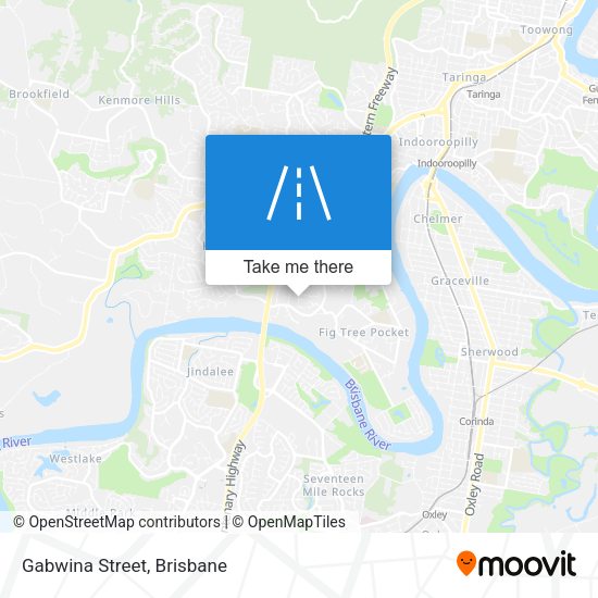 Gabwina Street map