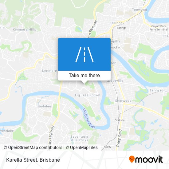 Karella Street map