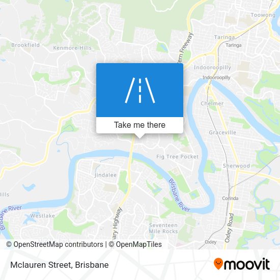 Mclauren Street map