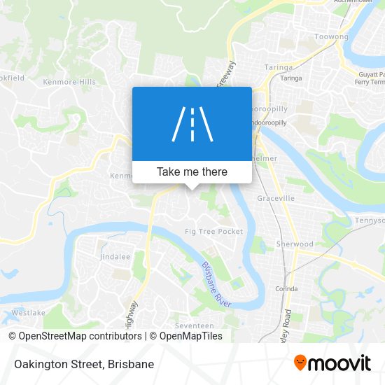 Oakington Street map