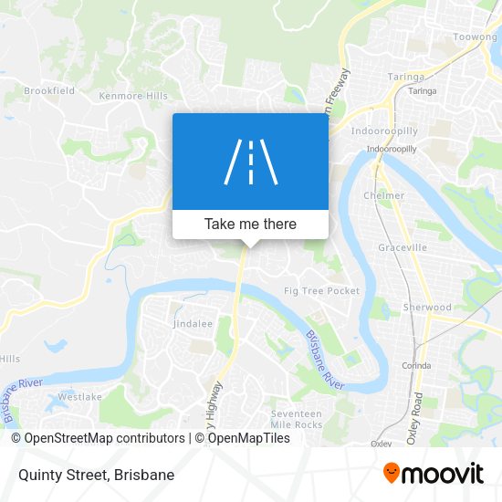 Quinty Street map