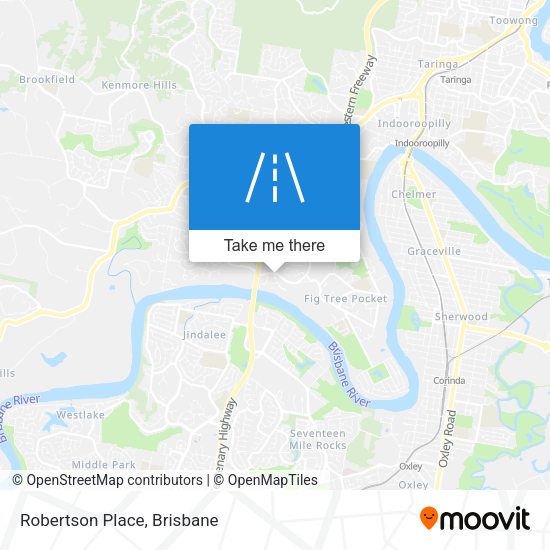 Robertson Place map