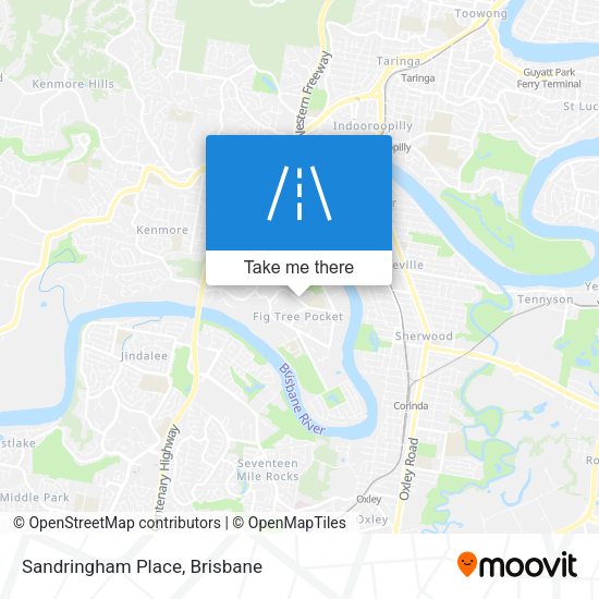 Sandringham Place map