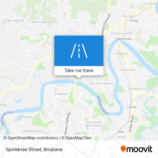 Spinkbrae Street map