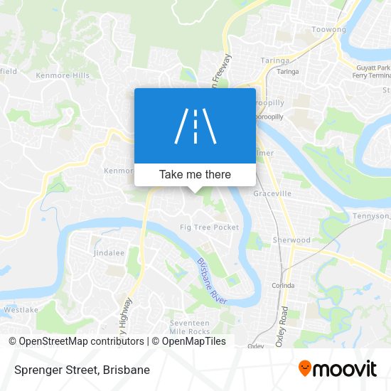 Sprenger Street map