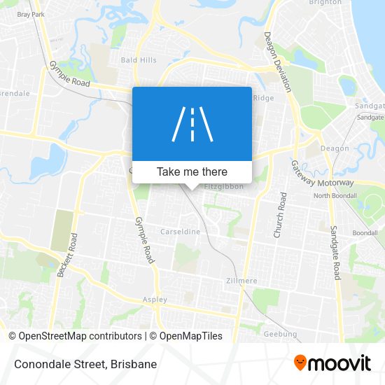 Conondale Street map