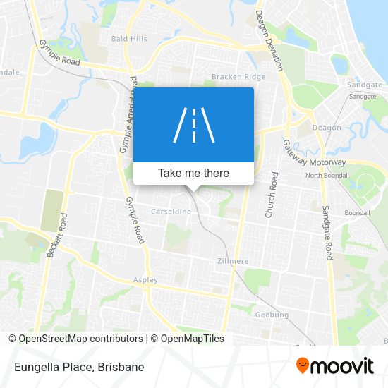 Eungella Place map