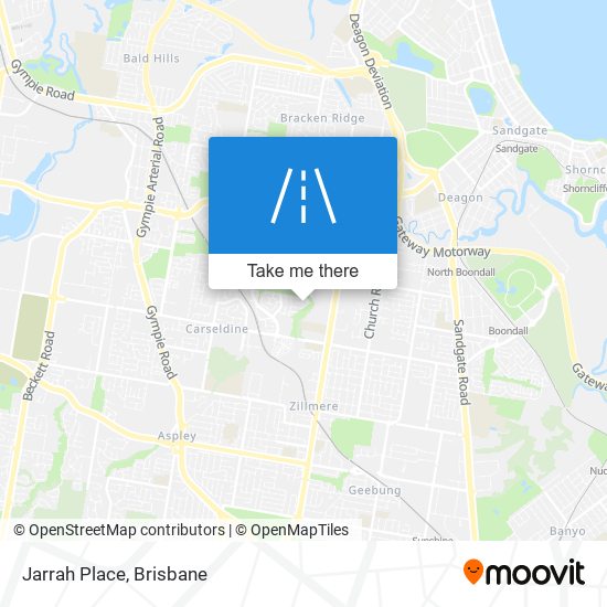 Jarrah Place map