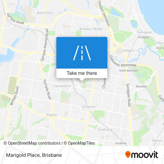 Marigold Place map