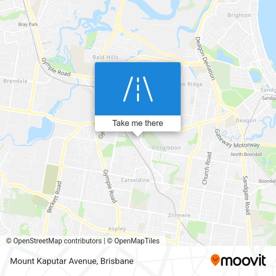 Mount Kaputar Avenue map