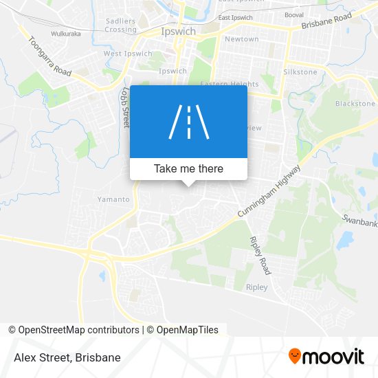 Alex Street map