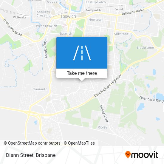Diann Street map