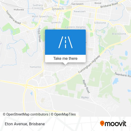 Eton Avenue map