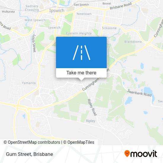 Gum Street map