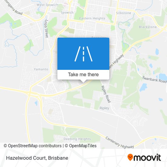 Hazelwood Court map