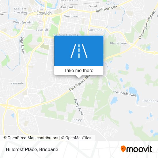 Hillcrest Place map
