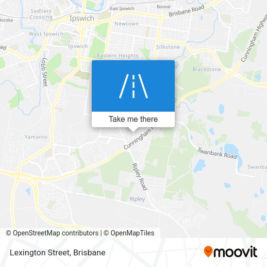 Lexington Street map