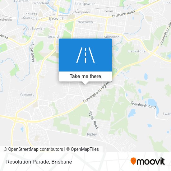 Resolution Parade map