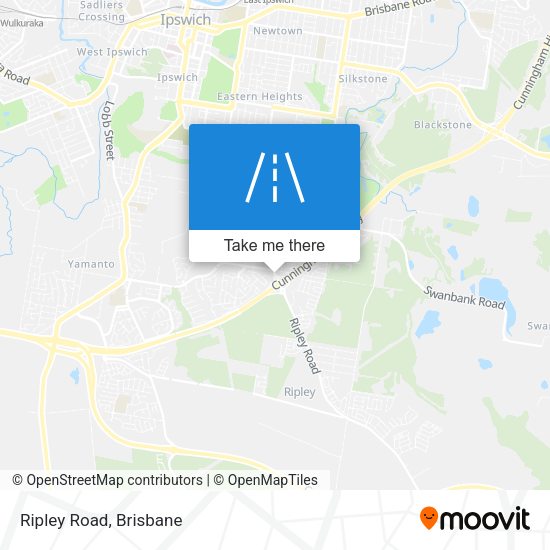 Ripley Road map