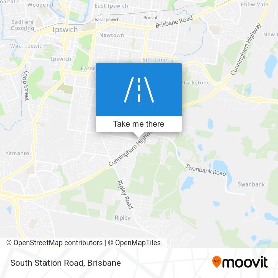 South Station Road map