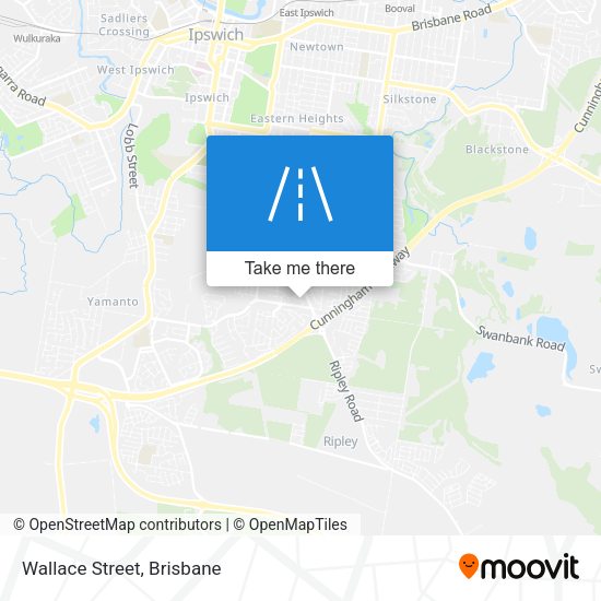 Wallace Street map