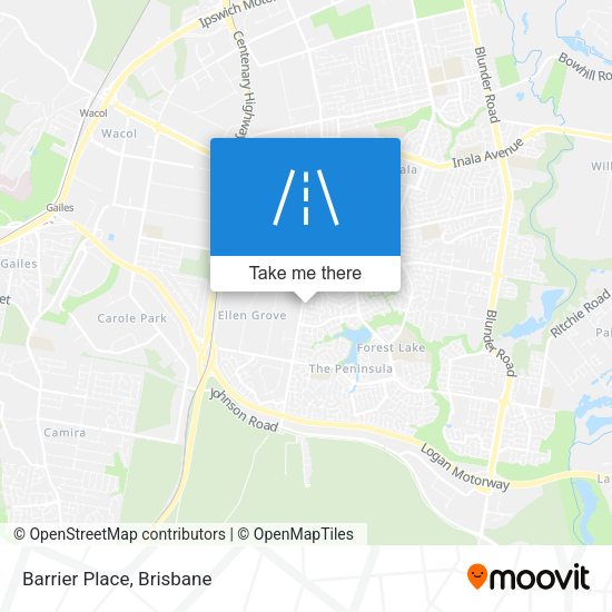Barrier Place map
