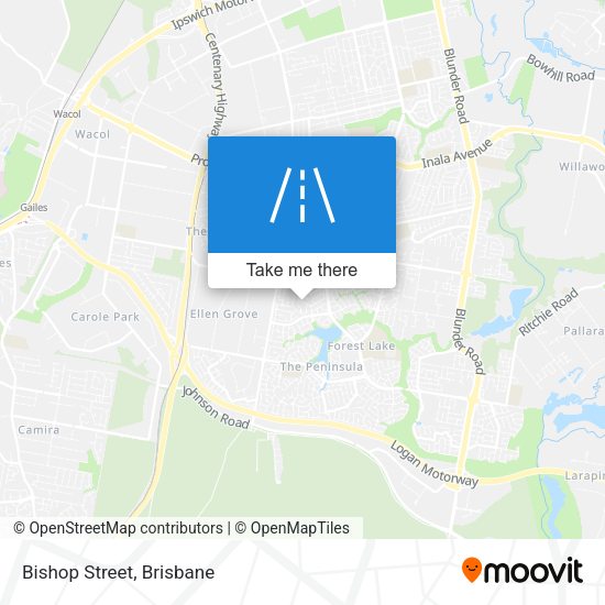 Bishop Street map