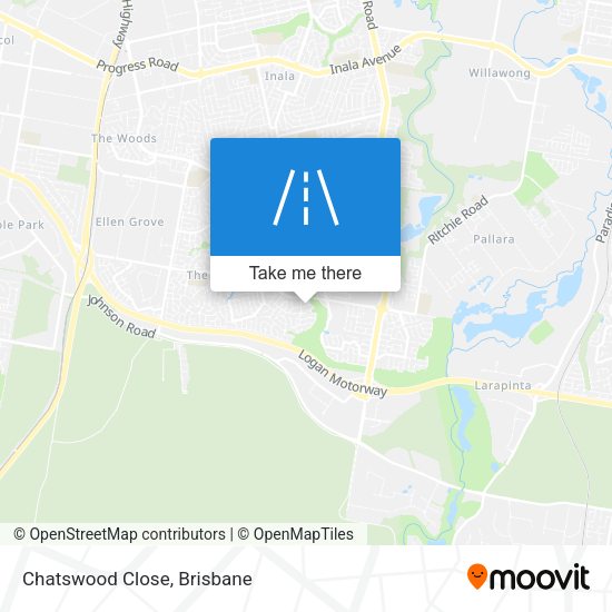 Chatswood Close map