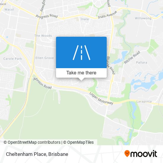 Cheltenham Place map