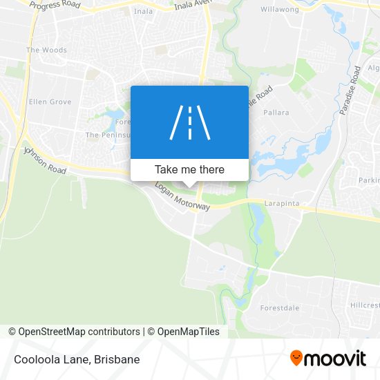 Cooloola Lane map
