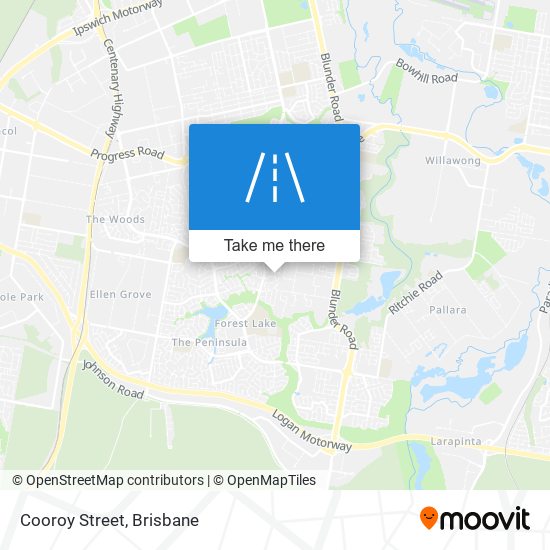 Cooroy Street map