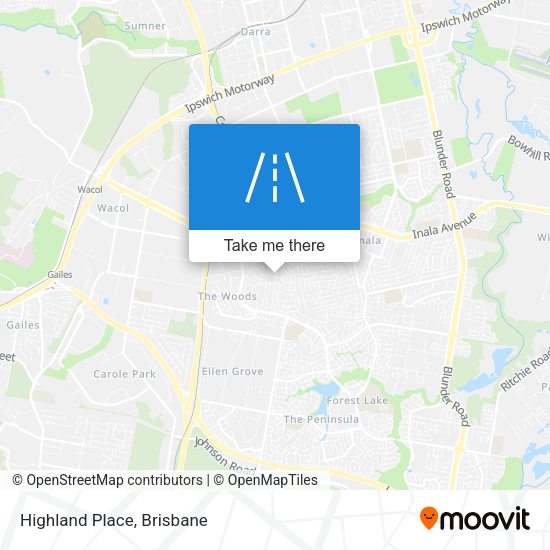 Highland Place map