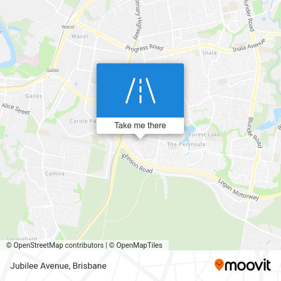 Jubilee Avenue map