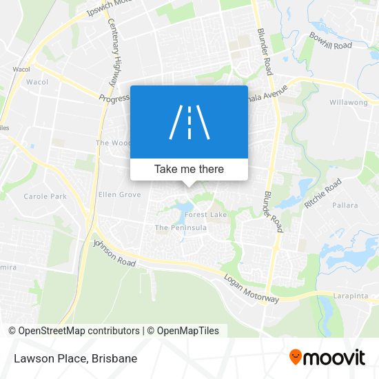 Lawson Place map