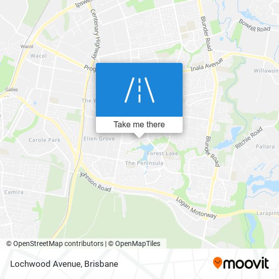 Lochwood Avenue map