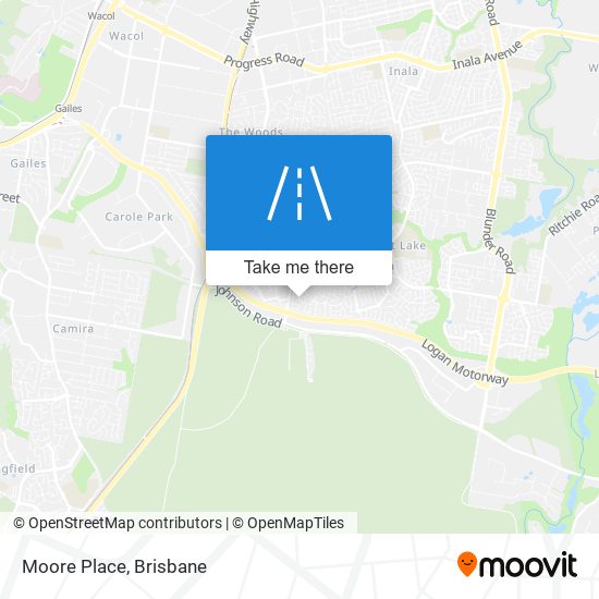 Moore Place map