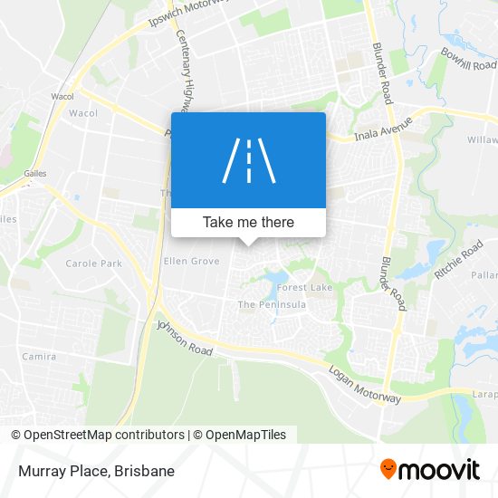 Murray Place map