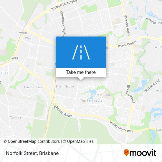 Norfolk Street map