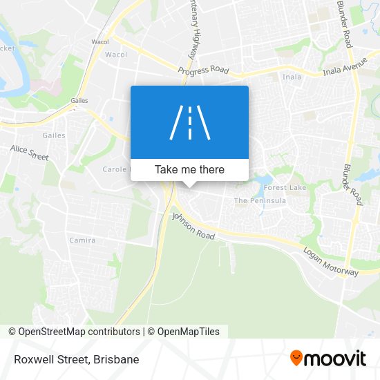 Roxwell Street map