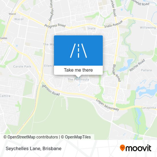 Seychelles Lane map