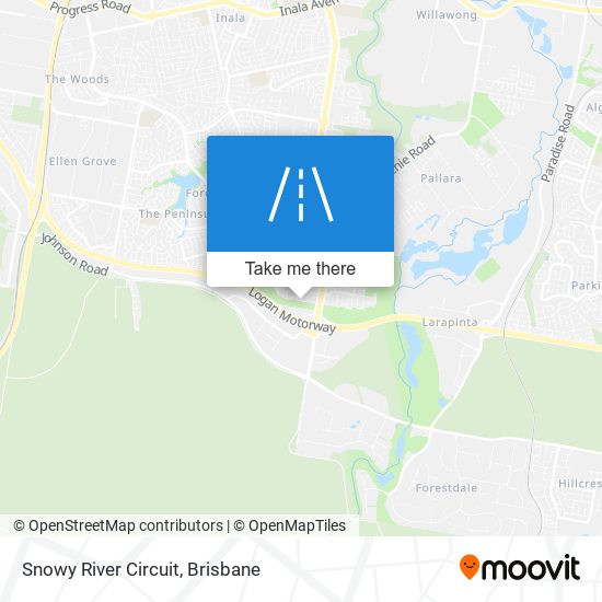 Snowy River Circuit map