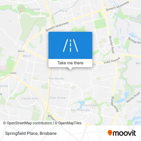 Springfield Place map