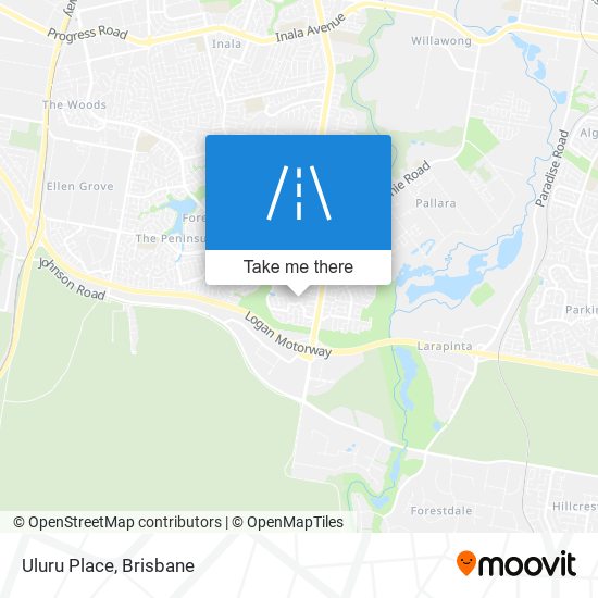 Uluru Place map