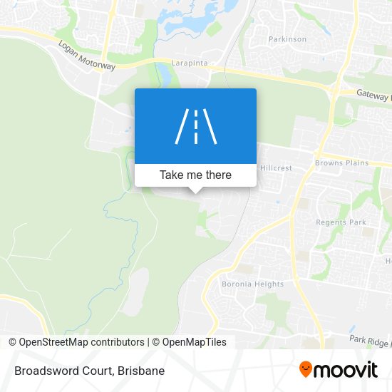 Broadsword Court map