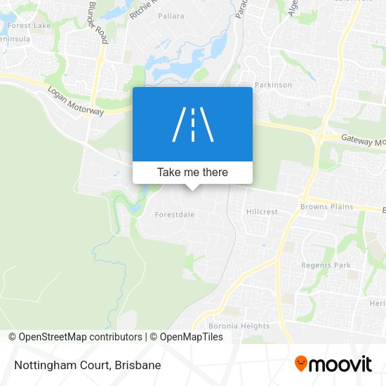 Nottingham Court map