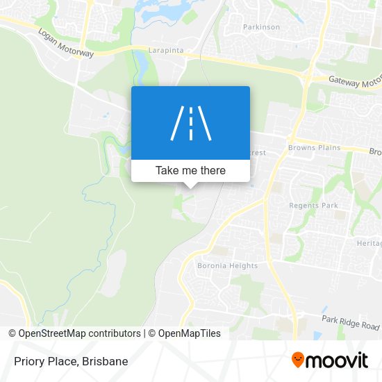 Priory Place map