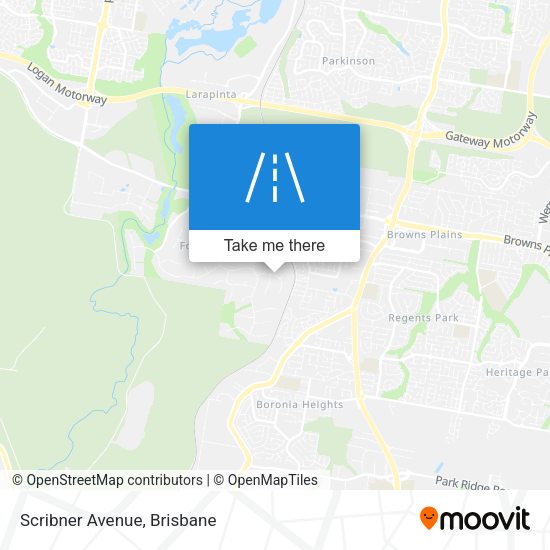 Scribner Avenue map